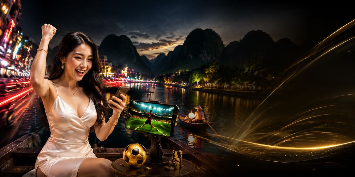 Khung cảnh cá cược neon về đêm tại Ninh Bình trên nền tảng fb888