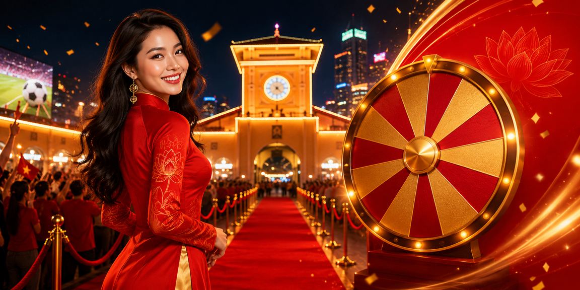 Không gian casino trực tuyến Việt Nam với không khí sôi động và hiện đại